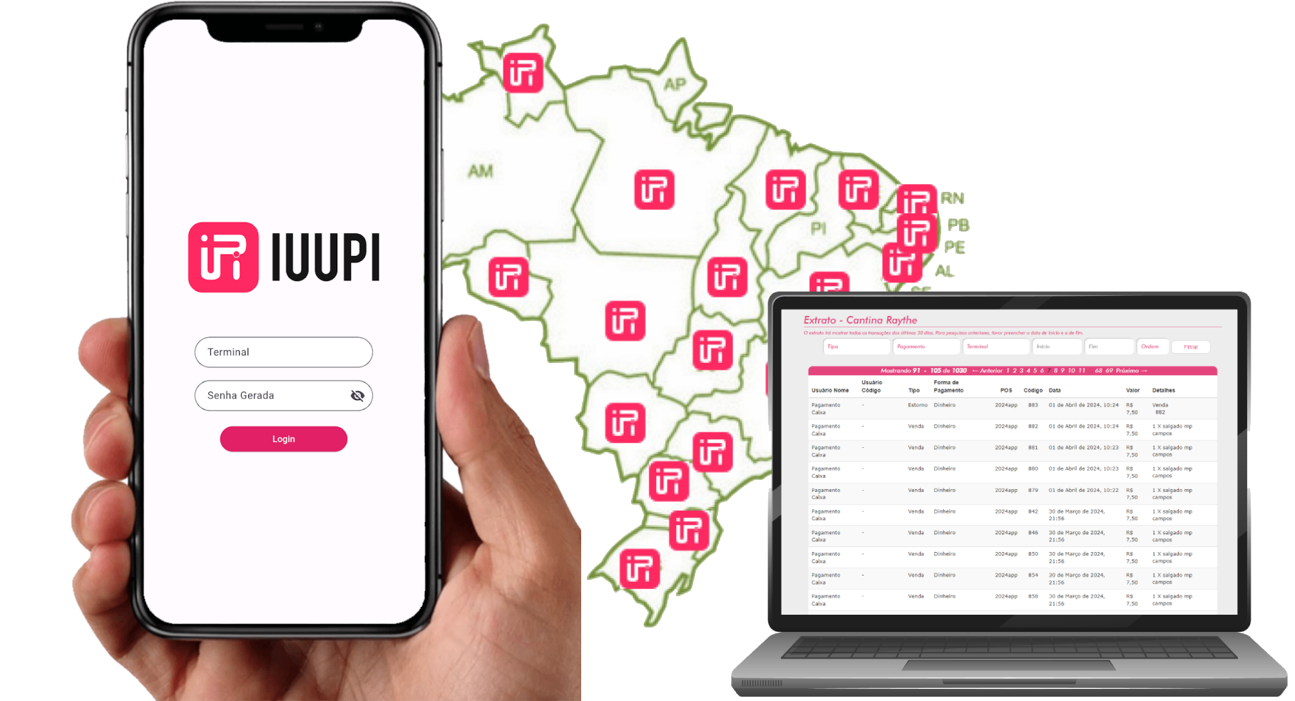 mapa da iuupi